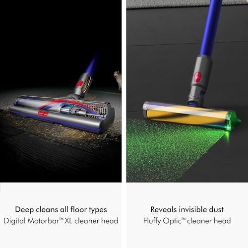 Image of Dyson Gen5outsize Cordless Vacuum, 250AW, 3 Power Modes, Up to 140 Minutes, XL bin, Illumination Reveals dust, HEPA Filtration, All Floor Types