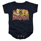 Scooby Doo! Scooby Gang Unisex Infant Snap Suit for Baby (6 Months) Navy