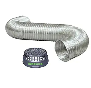 RENOUNCE 5-inch Chimney Exhaust Pipe with Cowl Cover