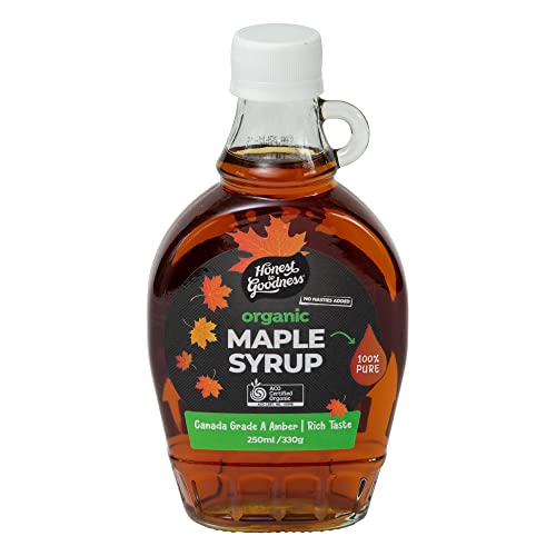 Honest to Goodness Organic Grade A Amber Honest Maple Syrup 250 ml