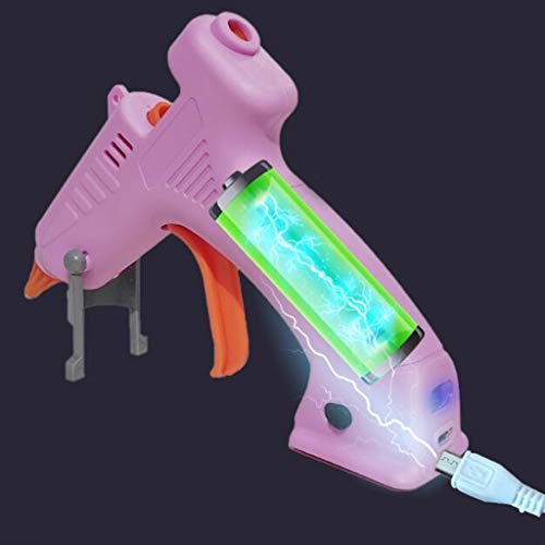 homozy 20 W Hot Melt De Cola Bateria Temperatura Aquecedor Derreta Cola Ofício Ferramenta De Reparo
