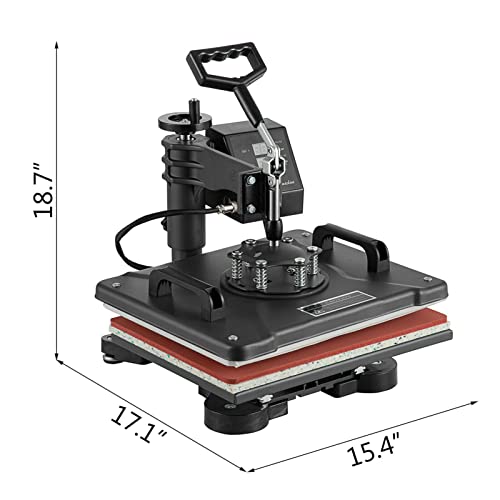 Heat Press Machine 5 in 1 Sublimadora 12x15 Heaess miniatura 2