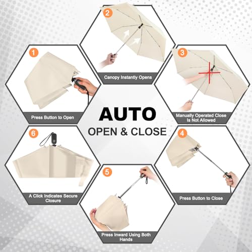 50% Off Lejorain Mini Automatic Travel Umbrella - Image 5