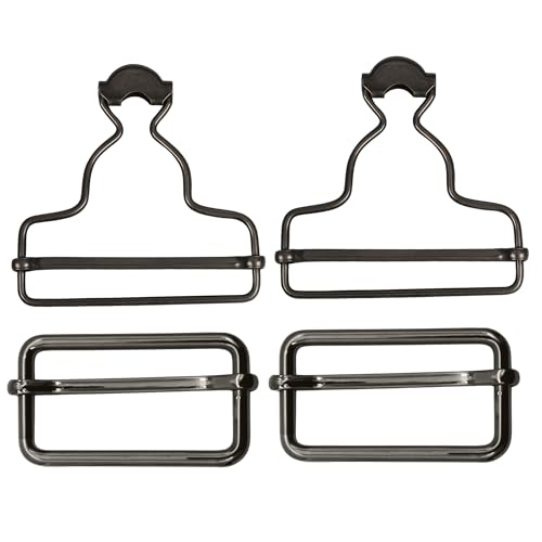 Boucles en métal 40 mm idéales pour réparer une salopette en jean