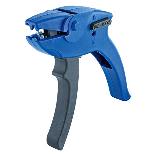 Preisvergleich Produktbild LUX-TOOLS Abisolierzange Comfort / Praktisches Werkzeug zum Abisolieren mit Kunststoffgriff