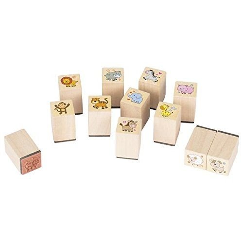 Preisvergleich Produktbild Stempel Tiere 12er Set