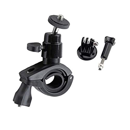 O RLY Clamp Soporte Bike para GoPro Hero 4 5 6 7Black 8 CAM SJCAM/Apeman/campark/akaso