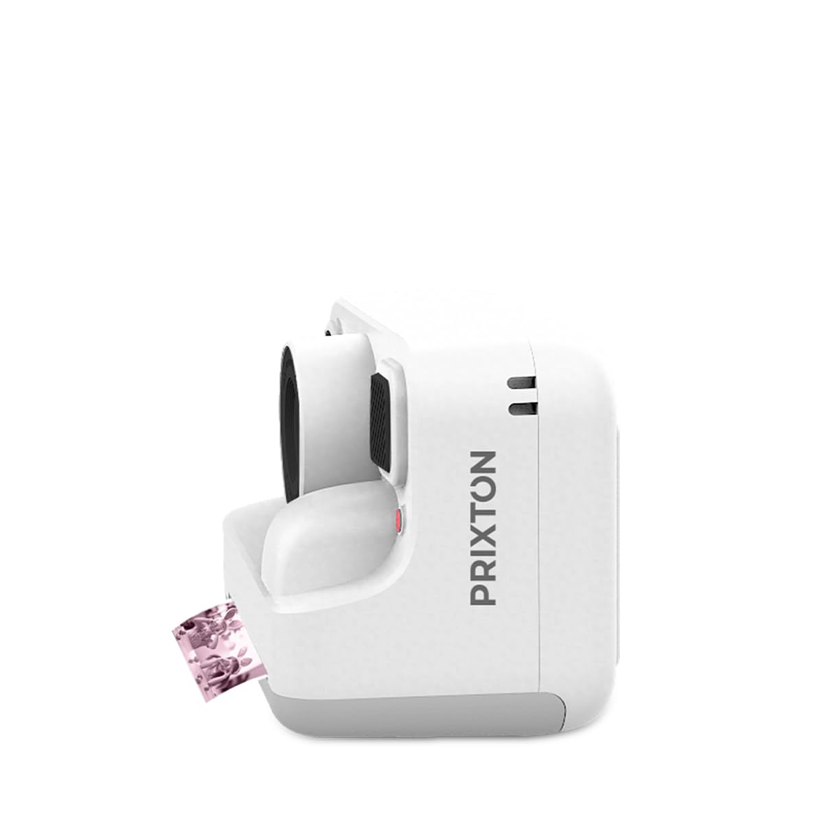 PRIXTON Appareil Photo Instantané pour Enfants Click&Go avec Imprimante, 48 MP, Vidéo Full HD 1080p, Zoom 16x, Écran 2,4”, Jeux, Cadres Amusants, 4 Rouleaux de Papier Inclus
