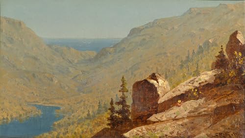 Cuadro en Lienzo de Mount Desert Maine de Artista Famoso para Decoración de Oficina 60x90cm