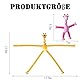 Reisverschluss-reparaturset, 4 Stück Giraffenaffen Saugnapf Spielzeug Kinder, Skalierbares Spielzeug Saugnapf Spinner Baby, Giraffe Spielzeug Geeignet für Dekompression Kinderspiel