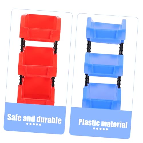 Boîtes de rangement empilables pour ne plus perdre vos vis et petits outils de garage