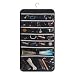 DIOMMELL Hanging Jewelry Organizer 47 Pockets with Zipper for Earrings Necklace Bracelet Ring Accessory Display Storage Bag Travel Holder Box