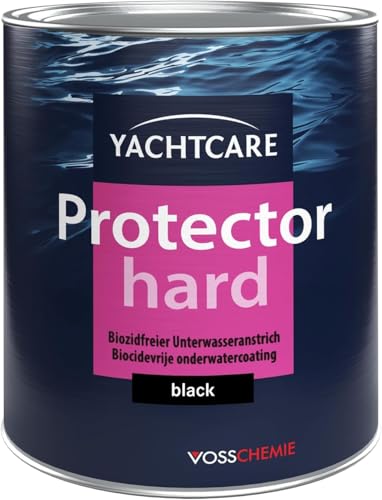 Yachtcare Protector 750ml Black- Biozidfreier Unterwasseranstrich für Segel- und Motorboote - Bewuchsschutz für GFK Boote