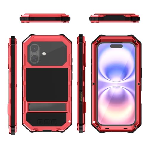 Coque iPhone 17 Pro Max antichoc métal noir pour éviter les bris d'écran
