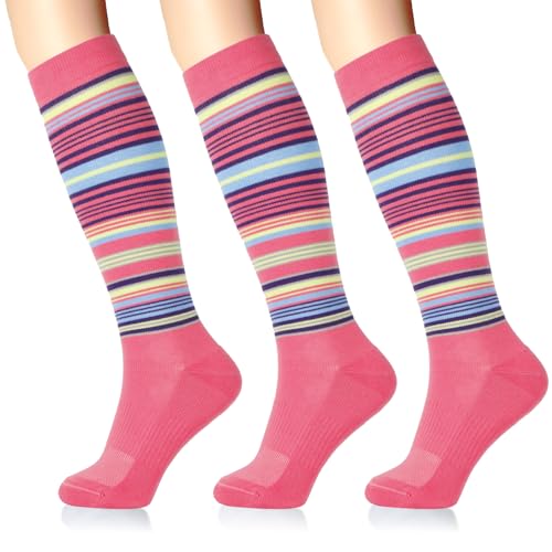 Image of 15-20 mmHg Cotton Compression Socks for Women & Men