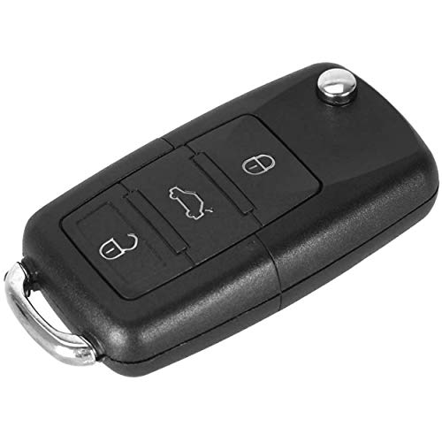 ENERGY01 3 Button Key Shell Case Compatible with VW MK4 Bora Golf 4 5 6 Passat Polo Bora Touran