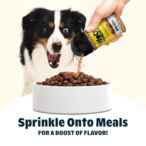 Image of Bark in the Belly Chicken Dog Food Topper - Limited Ingredient Blend with Real Chicken & Rosemary - Shake & Sprinkle Meal Mixer for Dogs of All Breeds and Life Stages