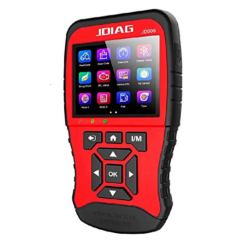 OBD2-Scanner-Tool für die Neuwagen-Diagnose, Auto-Fehlerdetektor Auto-Code-Lesedetektor für Motorbatterietest