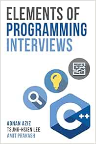 Amazon.com: Elements of Programming Interviews: The Insiders' Guide ...