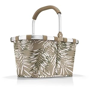 reisenthel carrybag jungle sand – Stabiler Einkaufskorb mit viel Stauraum und praktischer Innentasche – Elegantes und…