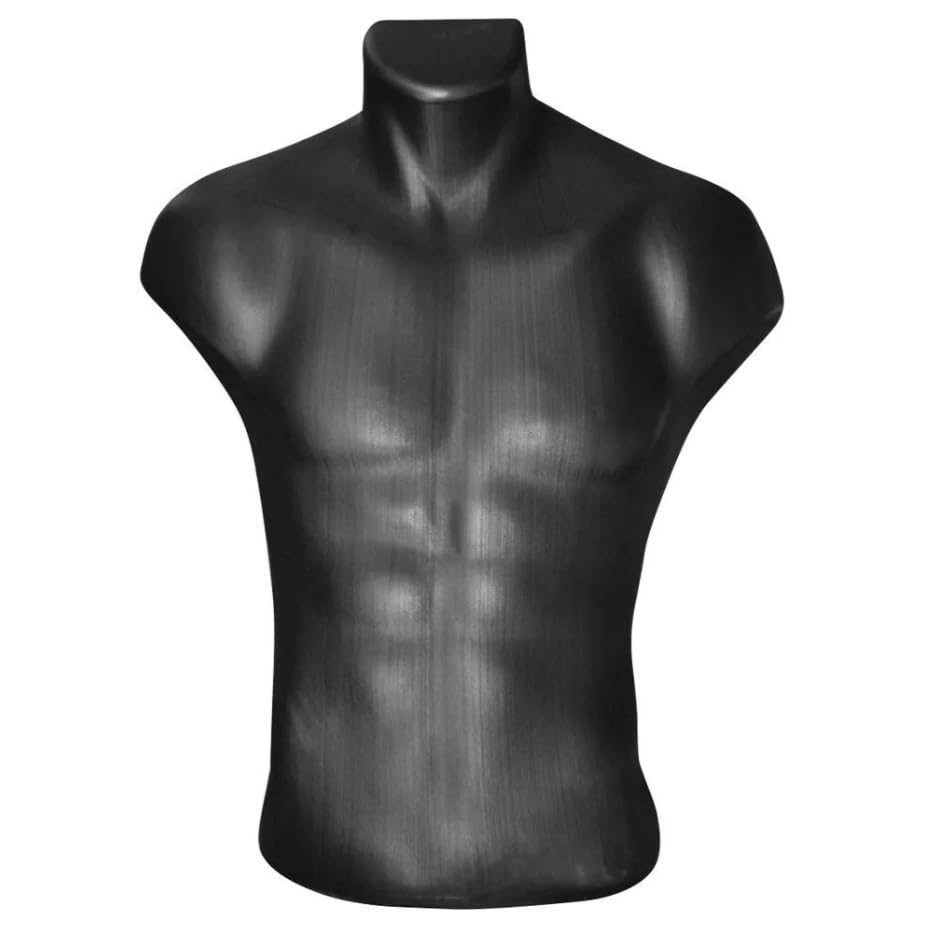 Busto Caballero Color Negro PVC
