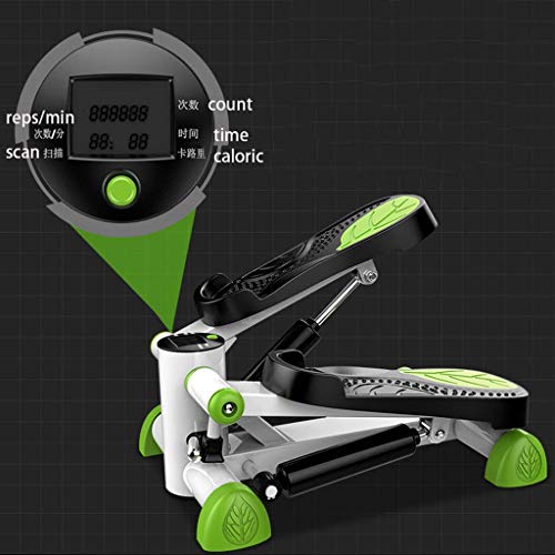 Mini stepper hydraulique vert MU pour fitness à la maison et body sculpting