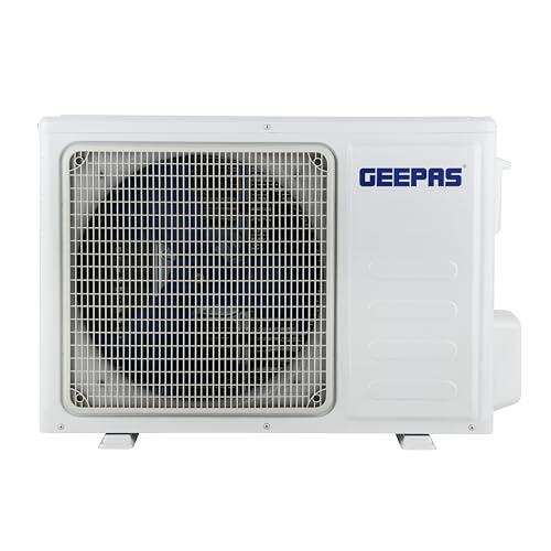 Geepas 2 0 Ton Split Air Conditioner 24000btu Hepa Filter Temperature Control Turbo Cooling Energy Saving Wide Angle Air Flow Different Speed Cool fan dry Mode Low Noise