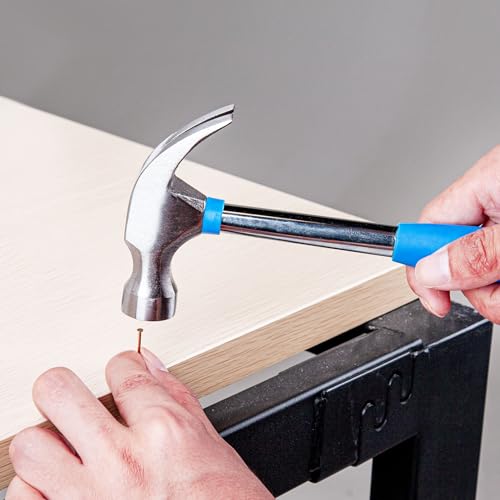 CARTMAN 149 Piece Tool Set General Household Hand Tool Kit with Cordless Screwdriver Blue