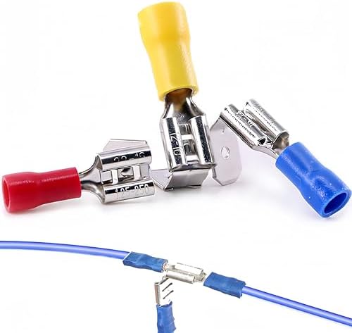 ANCIRS 30pcs Sei-Insulated Piggyback Spade Connectors, Quick - Foto 7