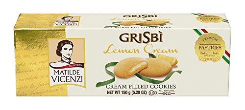 Matilde Vicenzi Grisbi, Dulce de azúcar (Crema limón) - 3 de 150 gr. (Total 450 gr.)