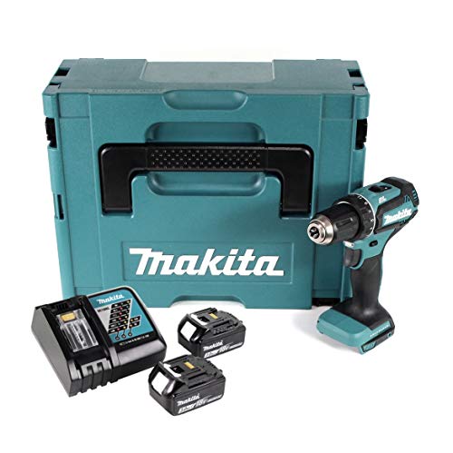 Akku-Bohrschrauber Makita DDF485RFJ 18V mit 3,0 Ah und 2 Akkus