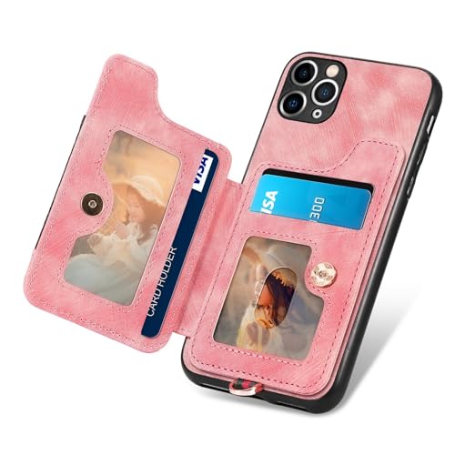 Étui portefeuille iPhone 11 Pro antichoc coque rabattable