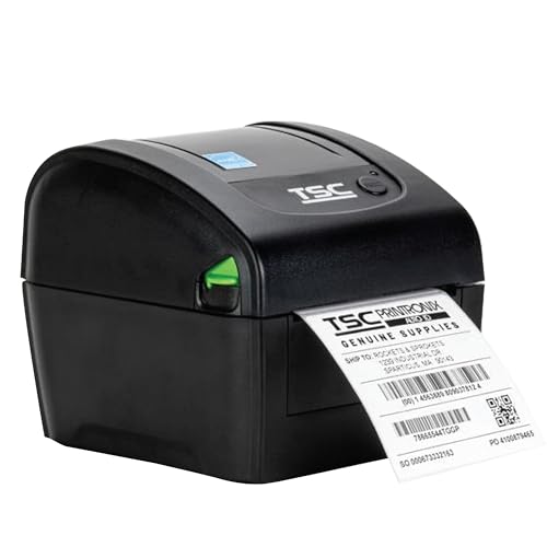 TSC - B07CKVB3C7 DA210 Desktop Direct Thermal Label Printer - 4.25", 203 dpi - USB 2.0, Black, 11 x 7.6 x 7.2 inches