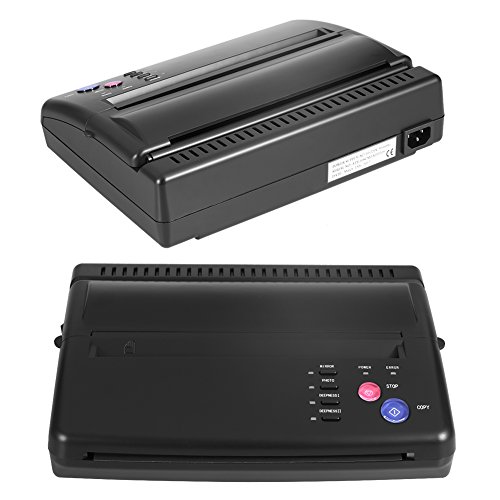 Tattoo Transfer Machine, Professional Copier Printer Stencil Machine A5 A4 Tattoo Copier Thermal Printer Printed Paper for Paper(Us)