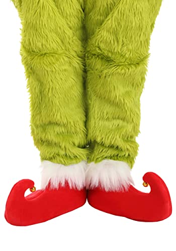 FUN Costumes Red Elf Shoes for Adults Small/Medium