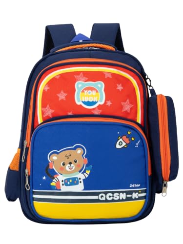 Image of Tinytot 22 Litre 17-Inch Waterproof Large School Bag for Boys & Girls, Kids School Bag, School Backpack for Girls and Boys, for Kids, Ideal for Children
