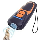 Honey Paws Antiabbaio per Cani Ultrasuoni, Dispositivo Portatile con Dissuasore per Cani a 15M - Ultrasuoni Sicuro, 30 Giorni Autonomia, Ricarica Rapida per Addestramento Cani