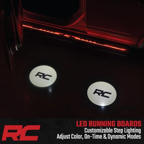 Estribos LED Multicolor para Ford Bronco 4-Puertas 2021-2025 miniatura 2