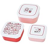 シモジマ 容器3Pセット シール容器 ストップペイル モーニング キャラクター 日本製 SMJ69309 (ストップペイル)