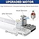 Jvnvlki DIY Hubkolbenmotor linearantrieb Motor DC 24V 120rpm Hub 20mm-80mm Maximaler Schub 18kg Mit Fernbedienung,Drehzahlregler,Endanschluss(24V80mm120rpm)