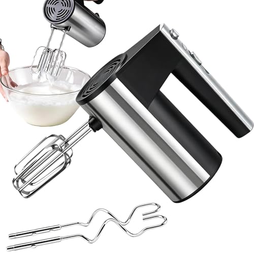 Electric Mixer - Bread Making Cream Whipping Tool,Electric Hand Mixer Kitchen Tool - for Hobbyists Enthusiasts Busy Parents Beginner Bakers Wedding Housewarming
