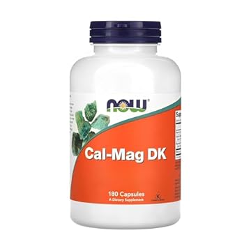 NOW Foods Cal-Mag Dk 180 Capsulas Importado