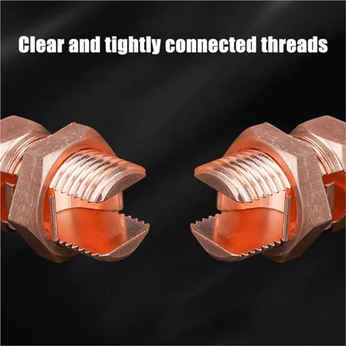 Conector de perno dividido TJ-16 tipo split bolt para unión de hilos de toma tierra 2