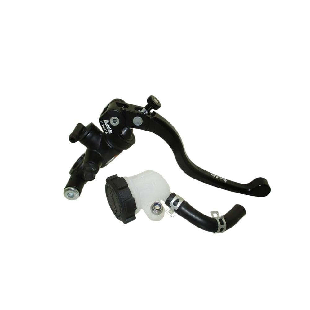 14X18 mm Right-Side Hydraulic Brake Master Cylinder Compatible with Pit Bikes, Mopeds, and