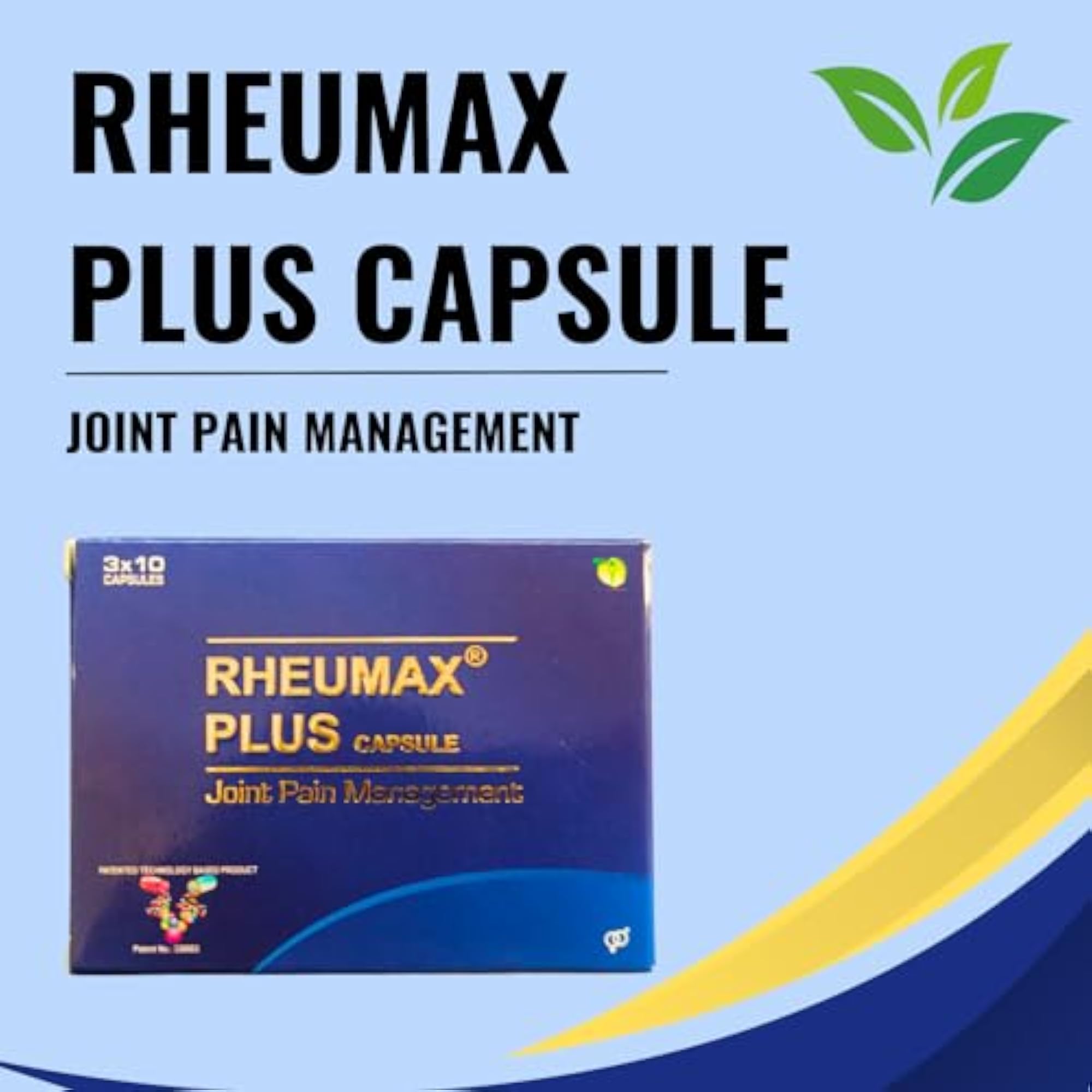 UNIJULES LIFE SCIENCES Rheumax Plus Capsules 60 Capsules
