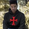 lepni.me Hoodie Sweatshirt The Knight Templar Red Cross Order of Solomon's Temple (L White Multi Color) #4