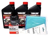 JCKEL 2018-2020 Yamaha Kodiak 450 ATV Oil Change Kit with Air Filter