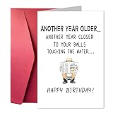 Funny Birthday Cards For Men, Humorous And Loyal Friend Card For Brothers, Birthday Greeting Cards For Male Friends, Humorous And Funny Cards For Him