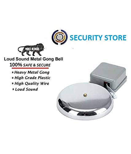 Image of Electronic 6 Inch Gong Bell For Schools, Factories & Industrial Area