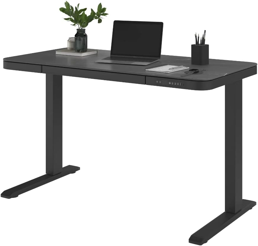 Purus Life Height Adjustable Electric Standing EDesk with BuiltIn